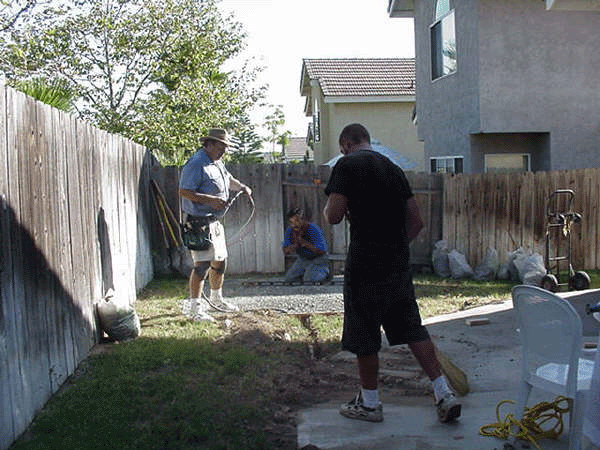 Electrician & Diaz hot tub mover Crew member 